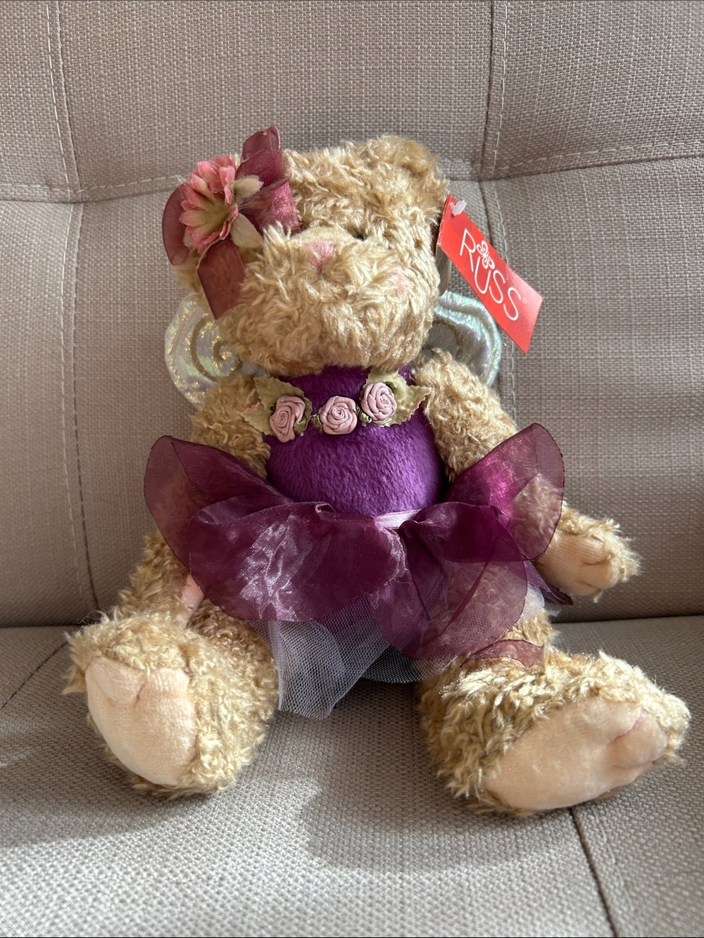 Vintage Russ "Angelique" Fairy Bear